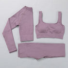 Women's Stretchy Workout Sport Set - Blue Force Sports