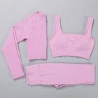 Women's Stretchy Workout Sport Set - Blue Force Sports