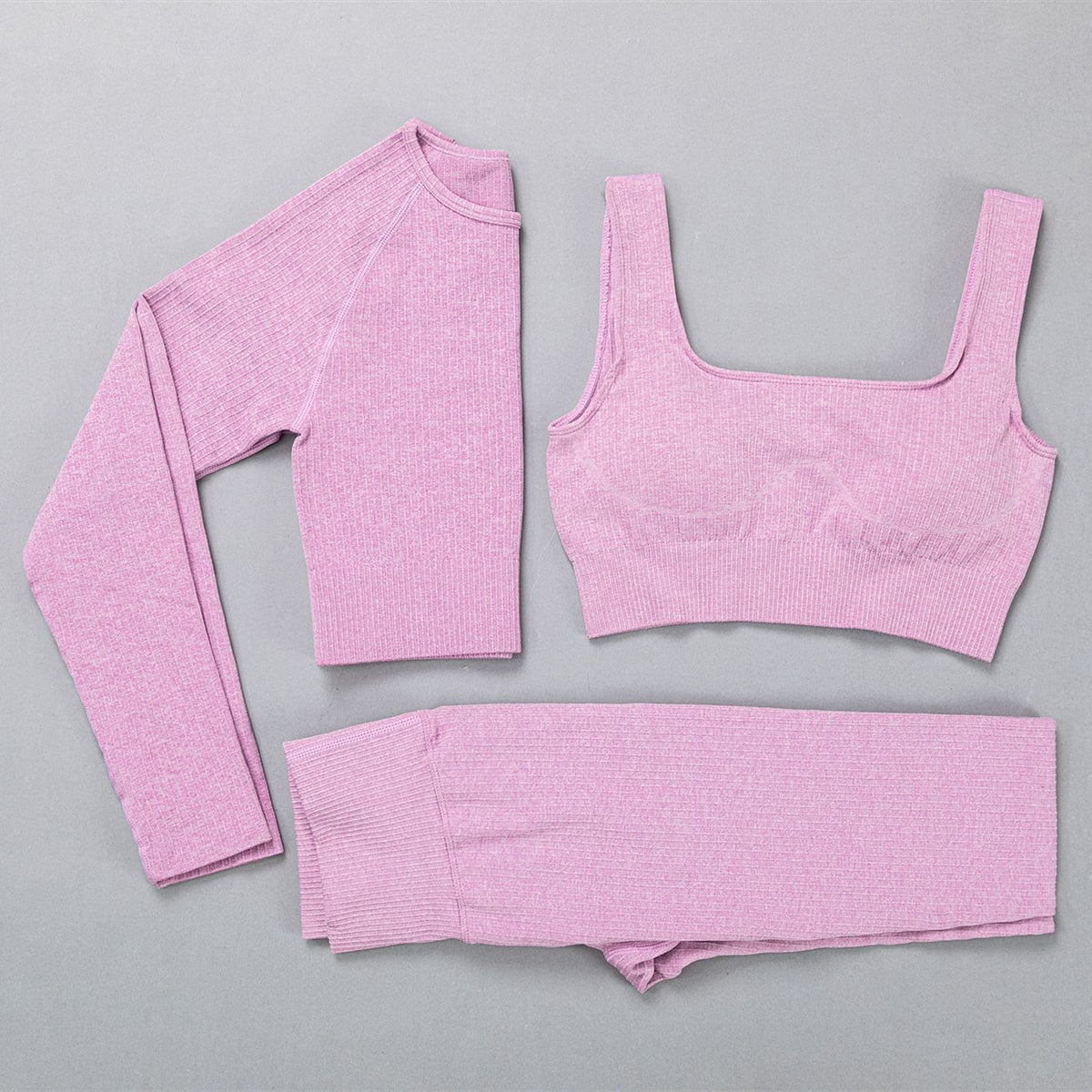 Women's Stretchy Workout Sport Set - Blue Force Sports