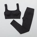 Women's Stretchy Workout Sport Set - Blue Force Sports