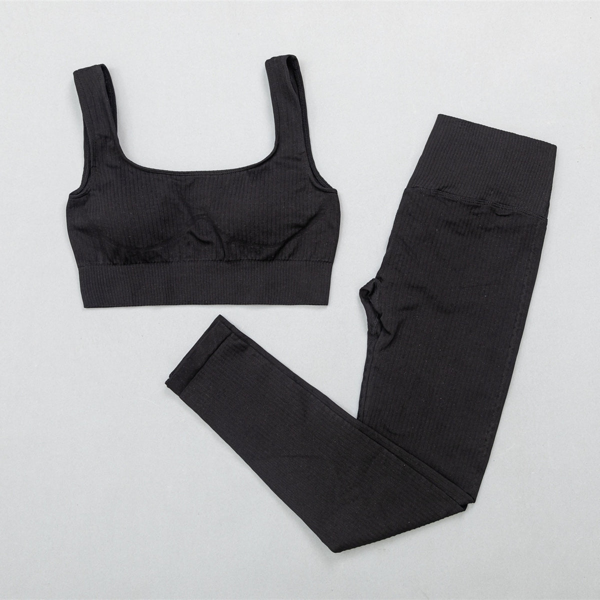 Women's Stretchy Workout Sport Set - Blue Force Sports