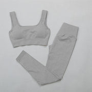 Women's Stretchy Workout Sport Set - Blue Force Sports