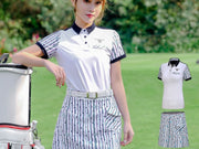 Women's Apparel Golf Sportswear with Skirt - Blue Force Sports