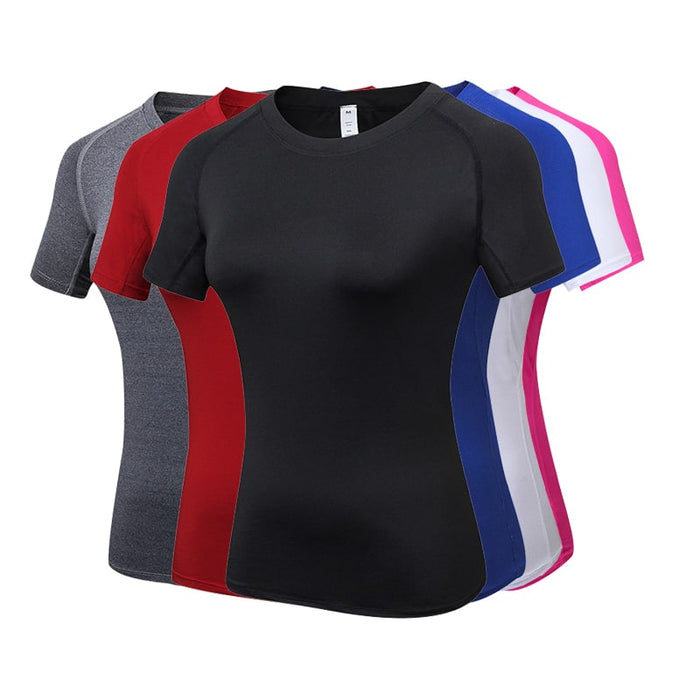 Women's Slim Fit Sport T-Shirt - Blue Force Sports