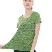 Women's Noise Pattern Quick Dry Sports Top - Blue Force Sports