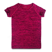 Women's Noise Pattern Quick Dry Sports Top - Blue Force Sports