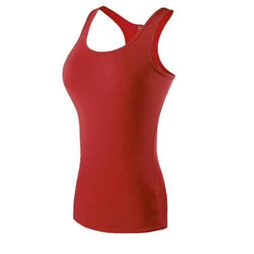 Women's Contrast Trim Sports Tank Top - Blue Force Sports