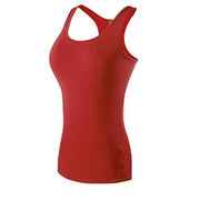 Women's Contrast Trim Sports Tank Top - Blue Force Sports