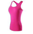 Women's Contrast Trim Sports Tank Top - Blue Force Sports