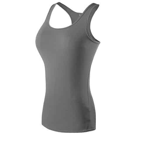 Women's Contrast Trim Sports Tank Top - Blue Force Sports
