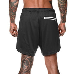 Men's Breathable Running Shorts - Blue Force Sports