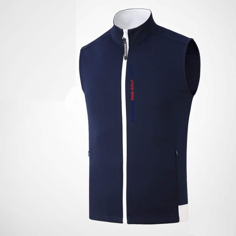 Windproof Golf/Tennis Vest for Men - Blue Force Sports