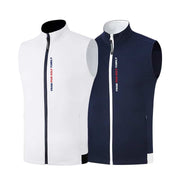 Windproof Golf/Tennis Vest for Men - Blue Force Sports