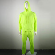 Men's Neon Tracksuit 2 Pieces Set - Blue Force Sports