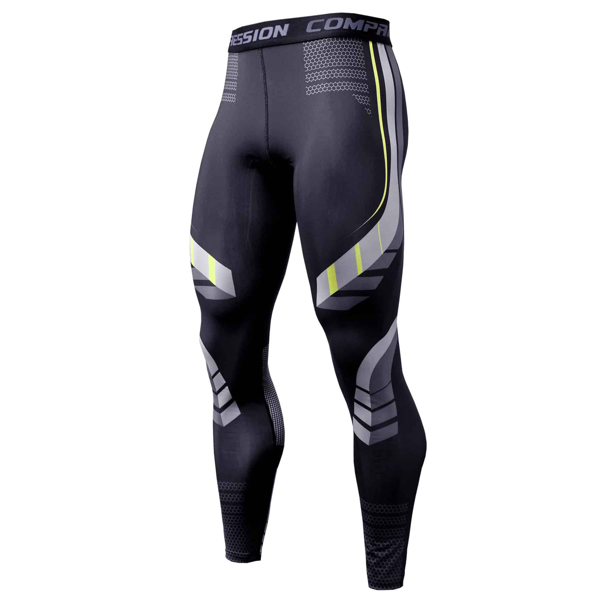 Men's Compression Quick Dry Pants - Blue Force Sports