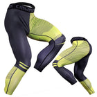 Men's Compression Quick Dry Pants - Blue Force Sports