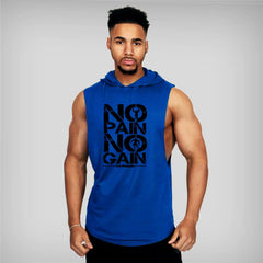 Men's No Pain No Gain Tank Top - Blue Force Sports