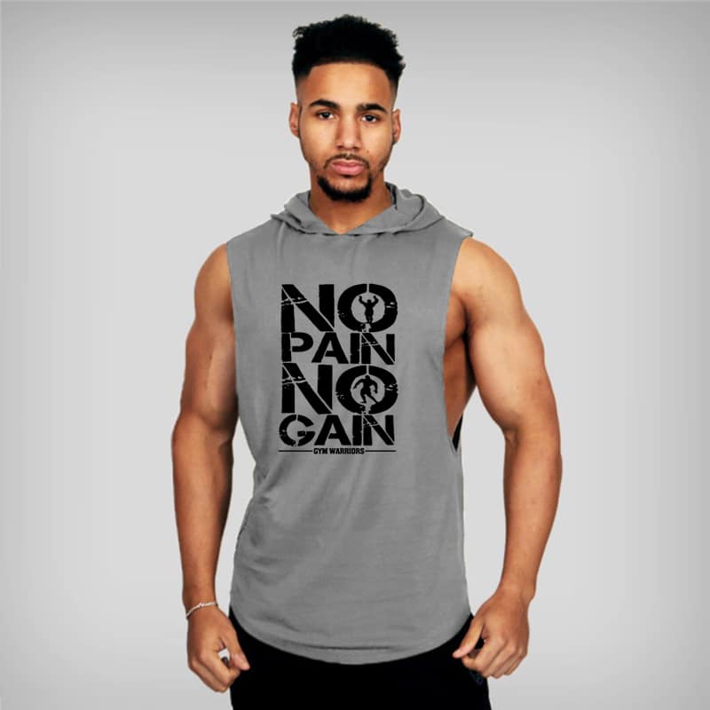 Men's No Pain No Gain Tank Top - Blue Force Sports