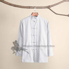 Pure Cotton Kung Fu Jacket - Blue Force Sports