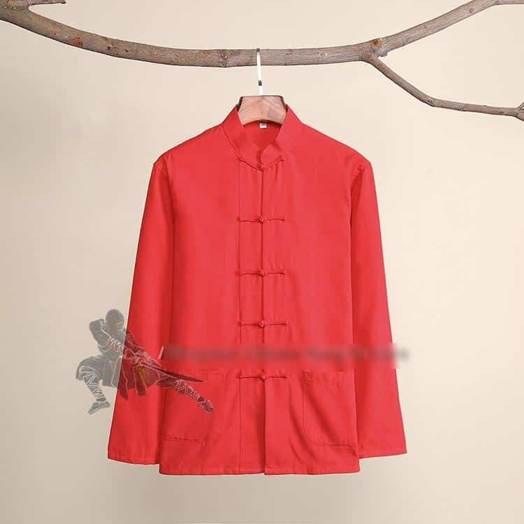 Pure Cotton Kung Fu Jacket - Blue Force Sports