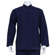 Pure Cotton Kung Fu Jacket - Blue Force Sports