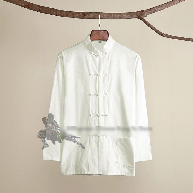Pure Cotton Kung Fu Jacket - Blue Force Sports