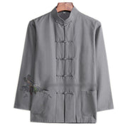 Pure Cotton Kung Fu Jacket - Blue Force Sports