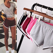Women's Mid Waist Shorts for Workout - Blue Force Sports