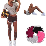 Women's Mid Waist Shorts for Workout - Blue Force Sports