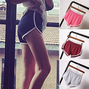 Women's Mid Waist Shorts for Workout - Blue Force Sports
