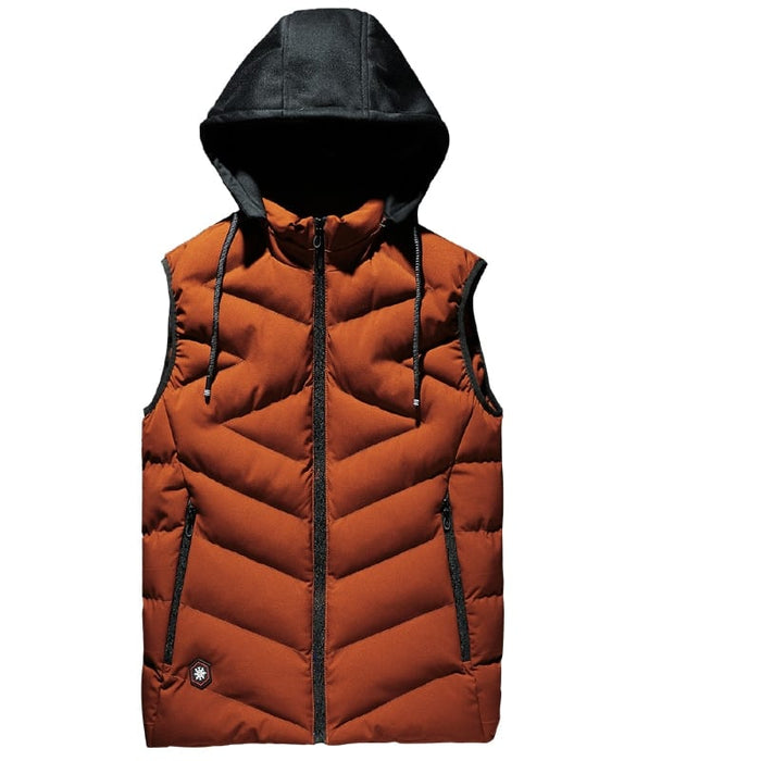 Men's Warm Sleeveless Sport Jacket - Blue Force Sports