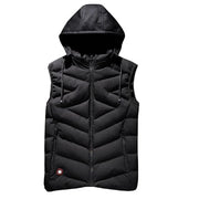 Men's Warm Sleeveless Sport Jacket - Blue Force Sports
