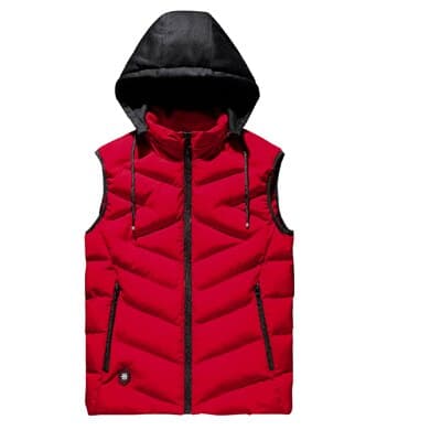 Men's Warm Sleeveless Sport Jacket - Blue Force Sports