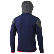 Men's Slim Running Hoodie - Blue Force Sports