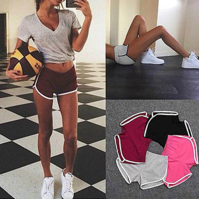Cute Comfortable Sports Loose Women's Shorts - Blue Force Sports