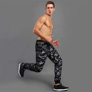 Men's Camouflage Printed Jogging Pants - Blue Force Sports