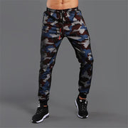 Men's Camouflage Printed Jogging Pants - Blue Force Sports