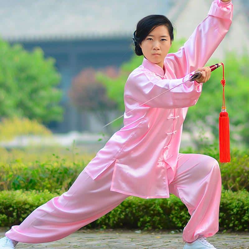 Elastic Tai Chi Clothes - Blue Force Sports