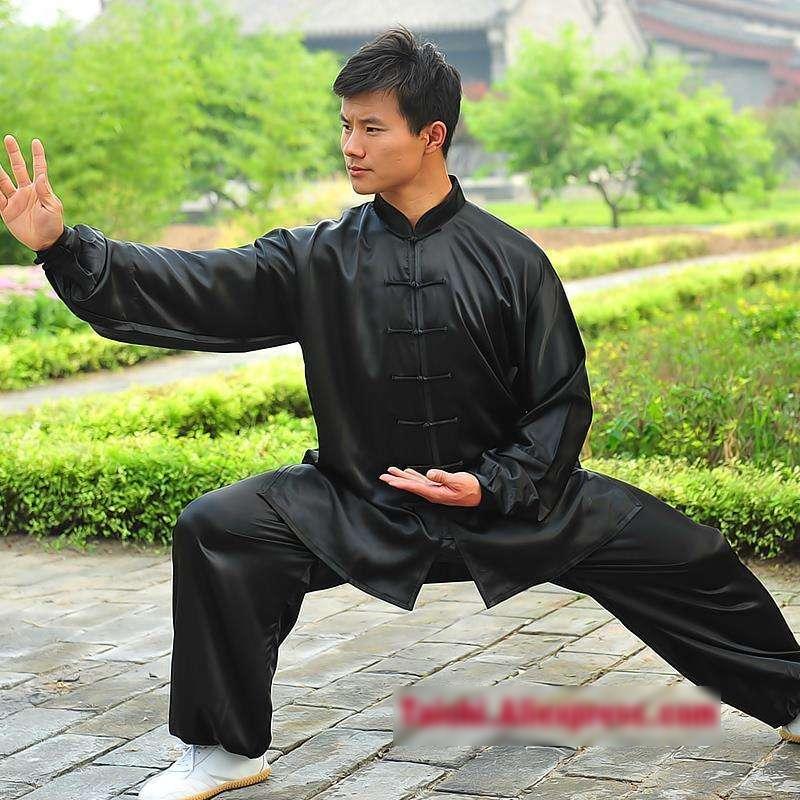 Elastic Tai Chi Clothes - Blue Force Sports