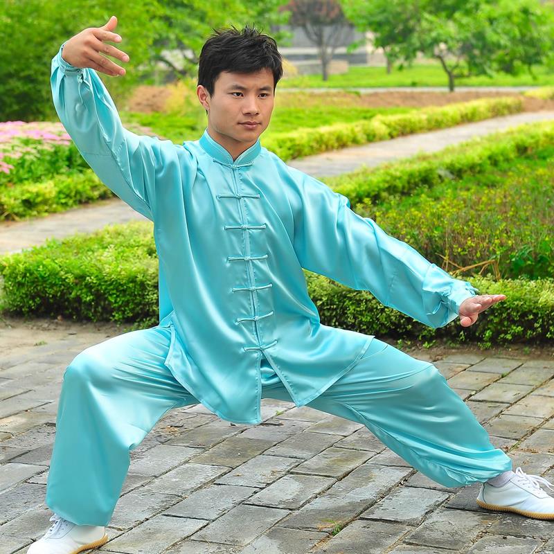 Elastic Tai Chi Clothes - Blue Force Sports