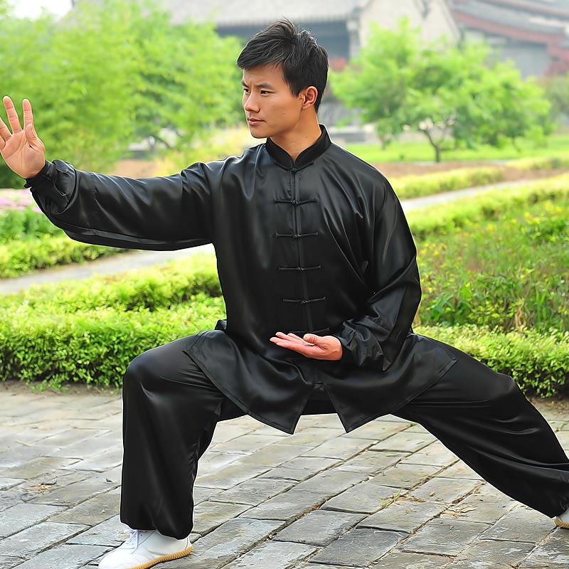 Elastic Tai Chi Clothes - Blue Force Sports
