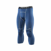 Men's Compression Running Tights - Blue Force Sports
