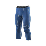 Men's Compression Running Tights - Blue Force Sports