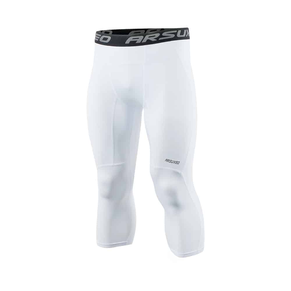 Men's Compression Running Tights - Blue Force Sports