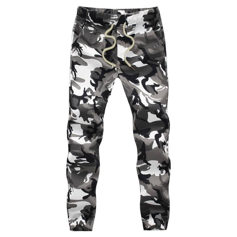 Jogger Pants for Men with Camouflage Prints - Blue Force Sports