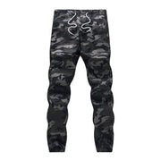 Jogger Pants for Men with Camouflage Prints - Blue Force Sports