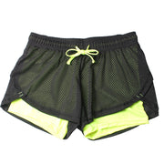Women's Breathable Fitness Shorts - Blue Force Sports