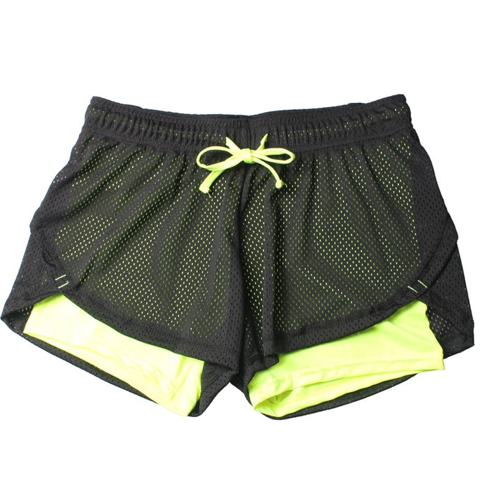 Women's Breathable Fitness Shorts - Blue Force Sports