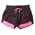 Women's Breathable Fitness Shorts - Blue Force Sports
