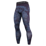 Men's Compression Tight Leggings for Running - Blue Force Sports